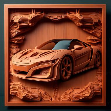 3D модель Honda NSX (STL)